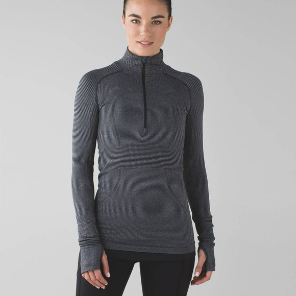 lululemon athletica Tops - Lululemon Run Swiftly Tech Long Sleeve 1/2 Zip 4